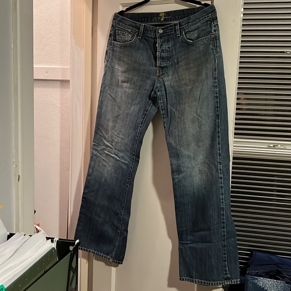 Men’s seven for all man kind button fly jeans - Picture 8 of 8